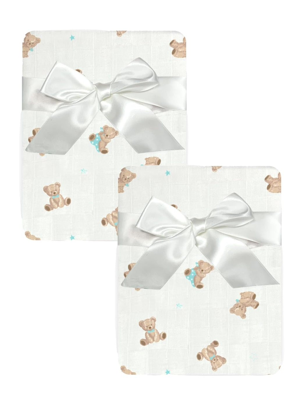 American Baby Company 2-Pack 100% Cotton Muslin Swaddle Blanket (47" x 47") Muslin Swaddle Blanket