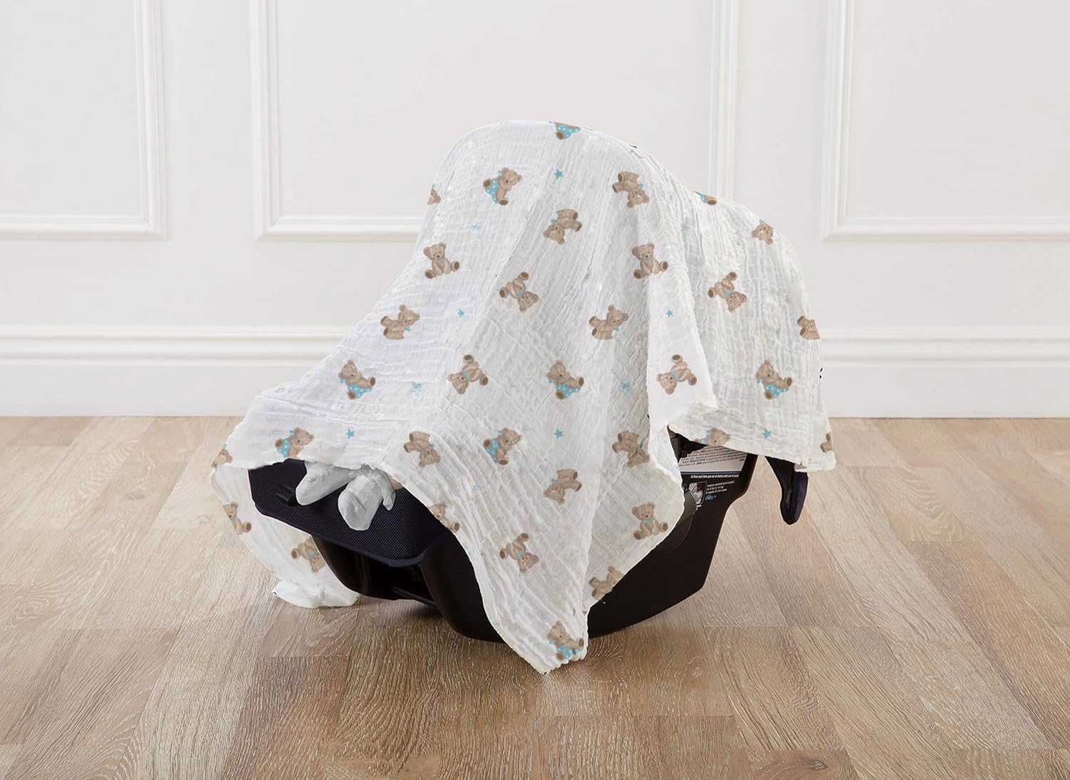 American Baby Company 2-Pack 100% Cotton Muslin Swaddle Blanket (47" x 47") Muslin Swaddle Blanket