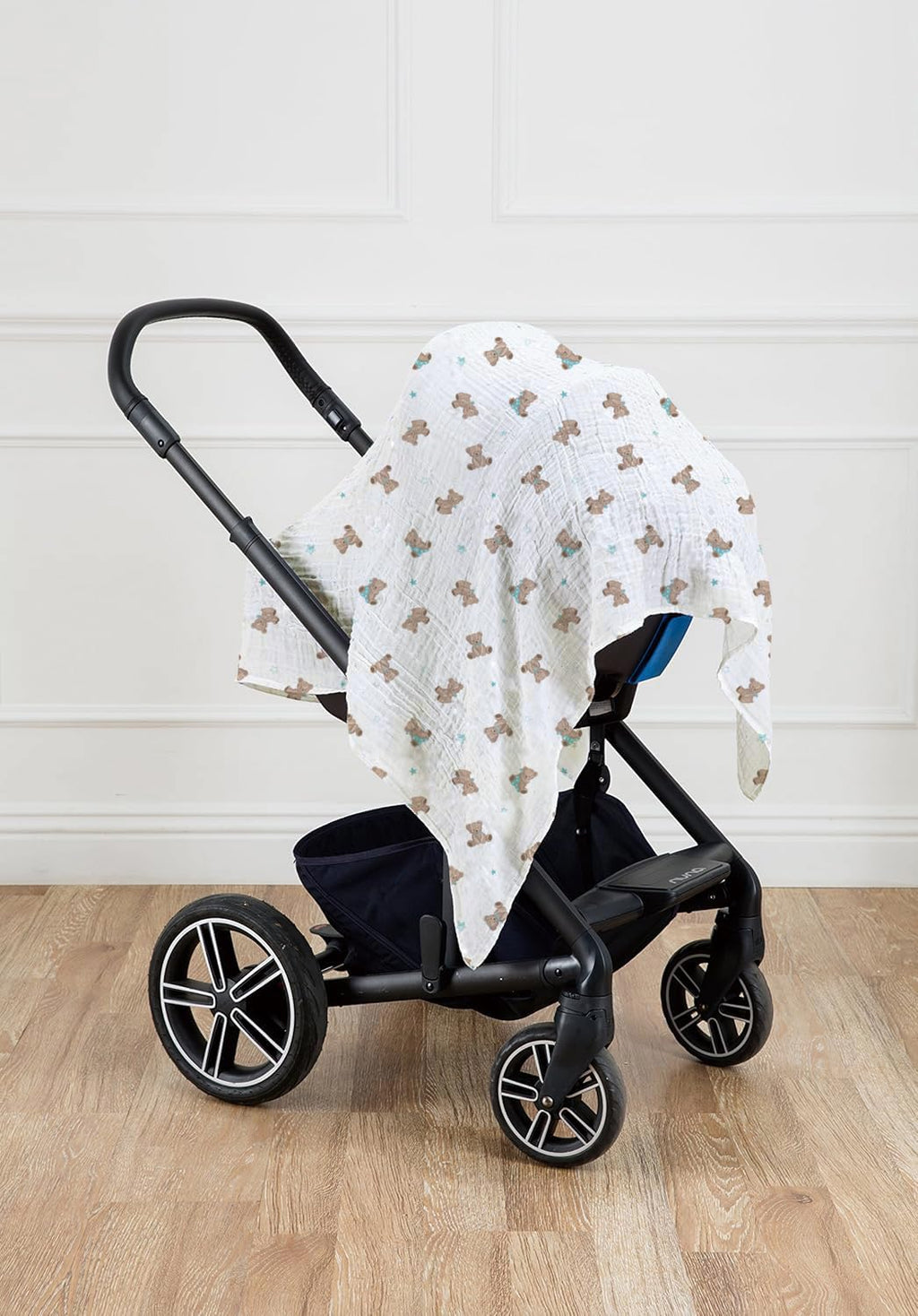 American Baby Company 2-Pack 100% Cotton Muslin Swaddle Blanket (47" x 47") Muslin Swaddle Blanket