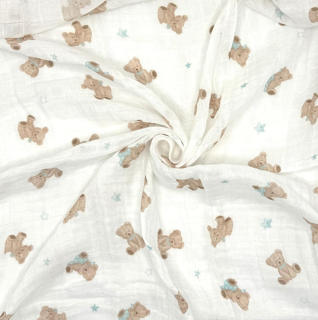 American Baby Company 2-Pack 100% Cotton Muslin Swaddle Blanket (47" x 47") Muslin Swaddle Blanket
