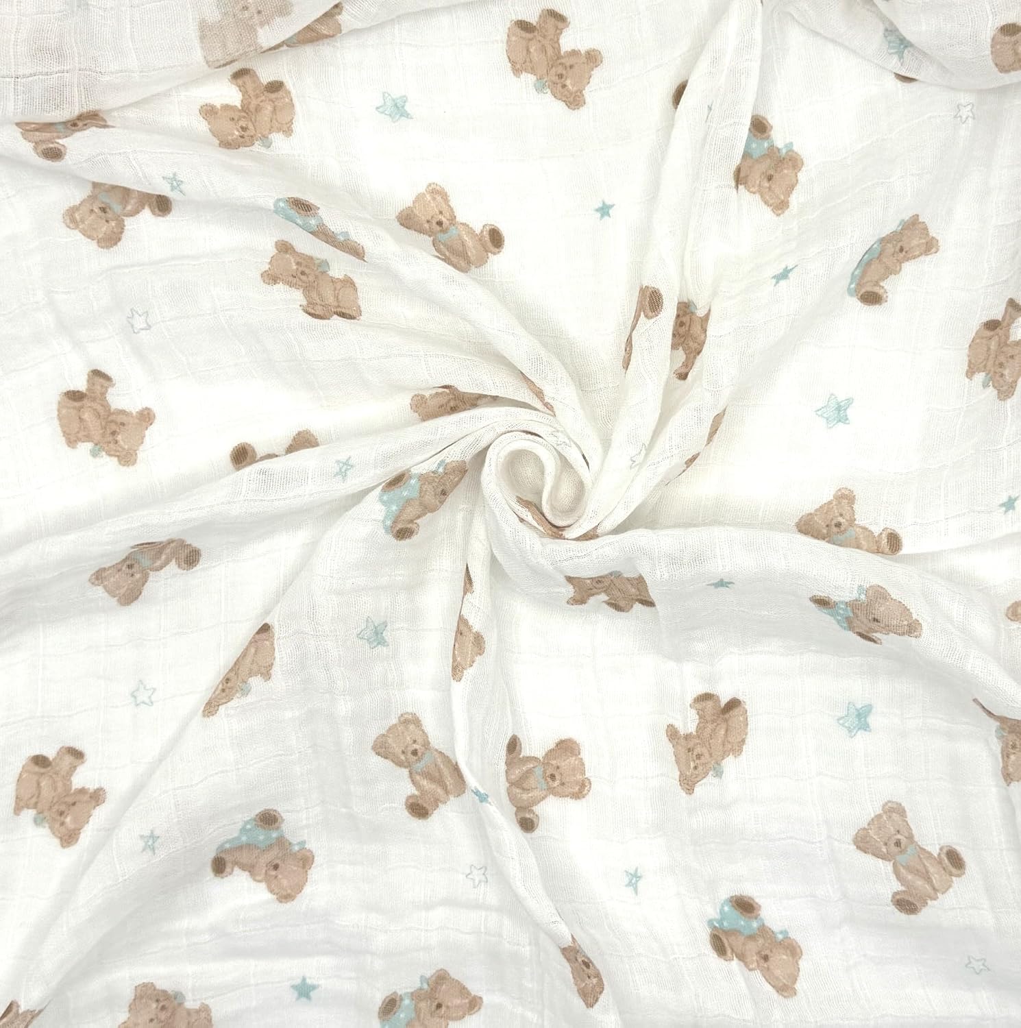 American Baby Company 2-Pack 100% Cotton Muslin Swaddle Blanket (47" x 47") Muslin Swaddle Blanket